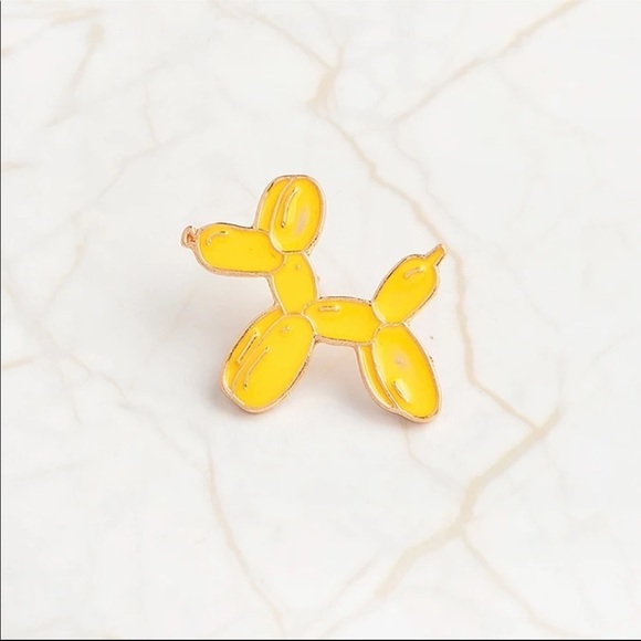 3/$15 Modern art balloon dog pin kawaii - Picture 1 of 2